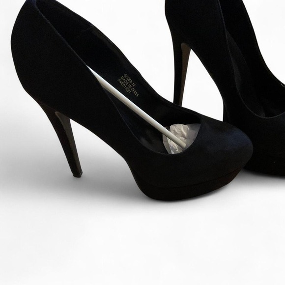 Nib suede‎ heels black - Picture 3 of 4
